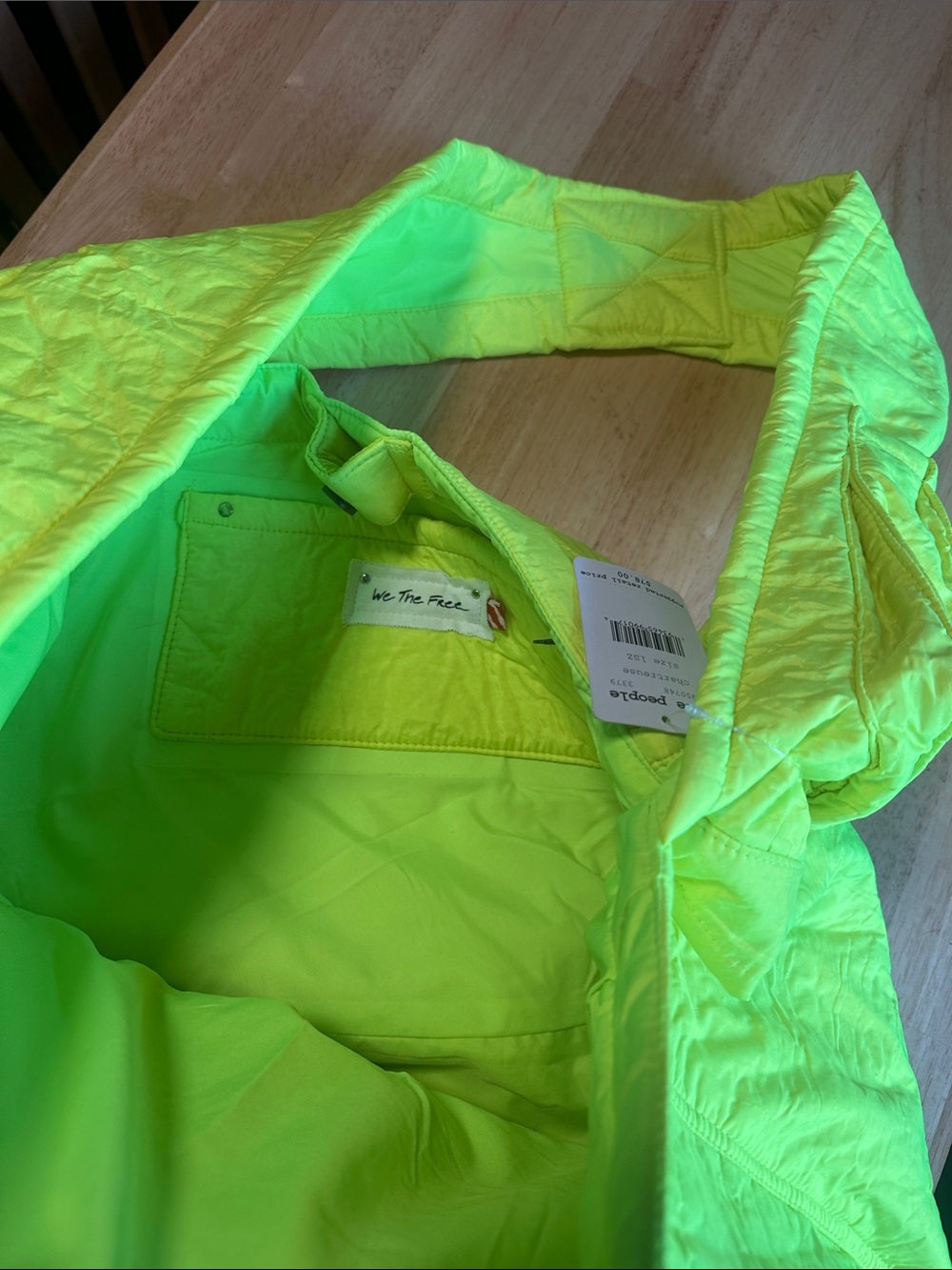 We The Free Neon Yellow Women’s Shoulder Bag - Picture 3 of 5